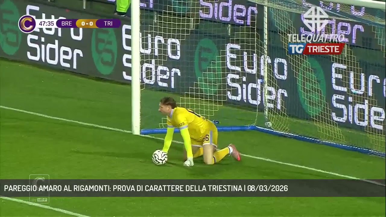 PAREGGIO AMARO AL RIGAMONTI: PROVA DI CARATTERE DELLA TRIESTINA | 08/03/2026
