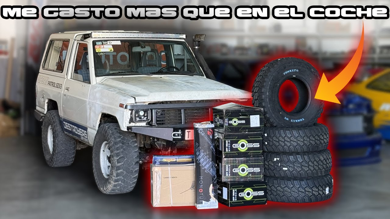 ¡TRANSFORMAMOS el PATROL! LLANTAS, SUSPENSIONES y NUEVA ALTURA💥