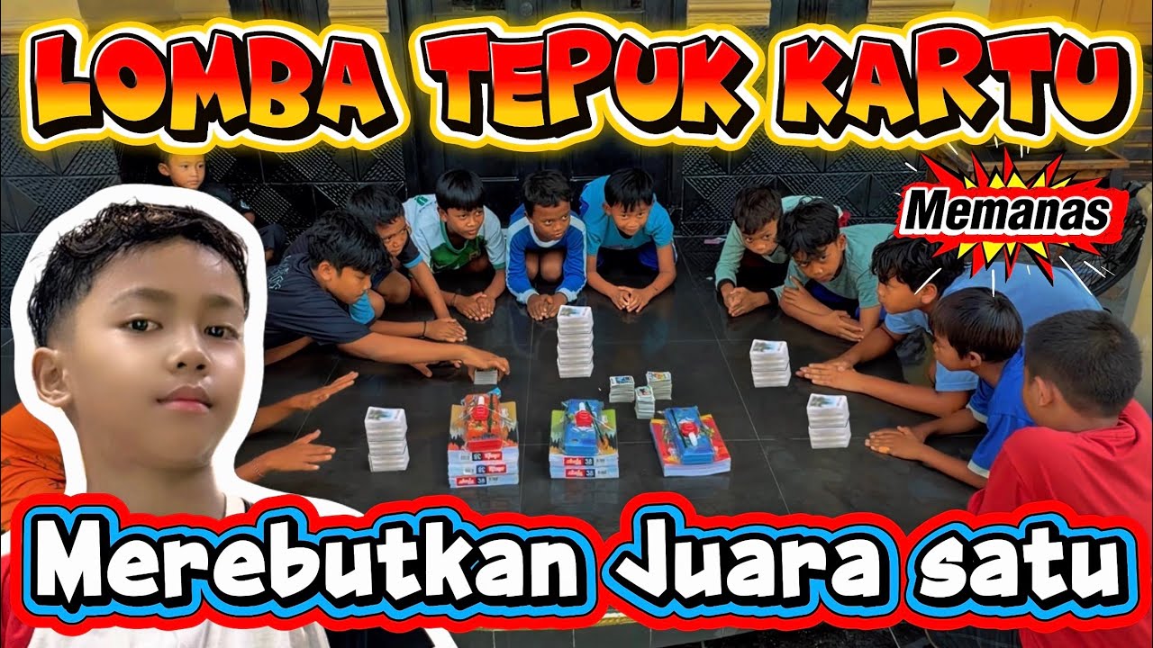 LOMBA TEPUK KARTU 🔥 MEMANAS MEREBUTKAN JUARA 1