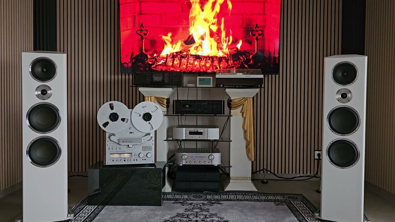 ВЛАДИМИР КУЗЬМИН : AKAI-GX-646+MARANTZ-PM8003+Heco Celan Revolution 9