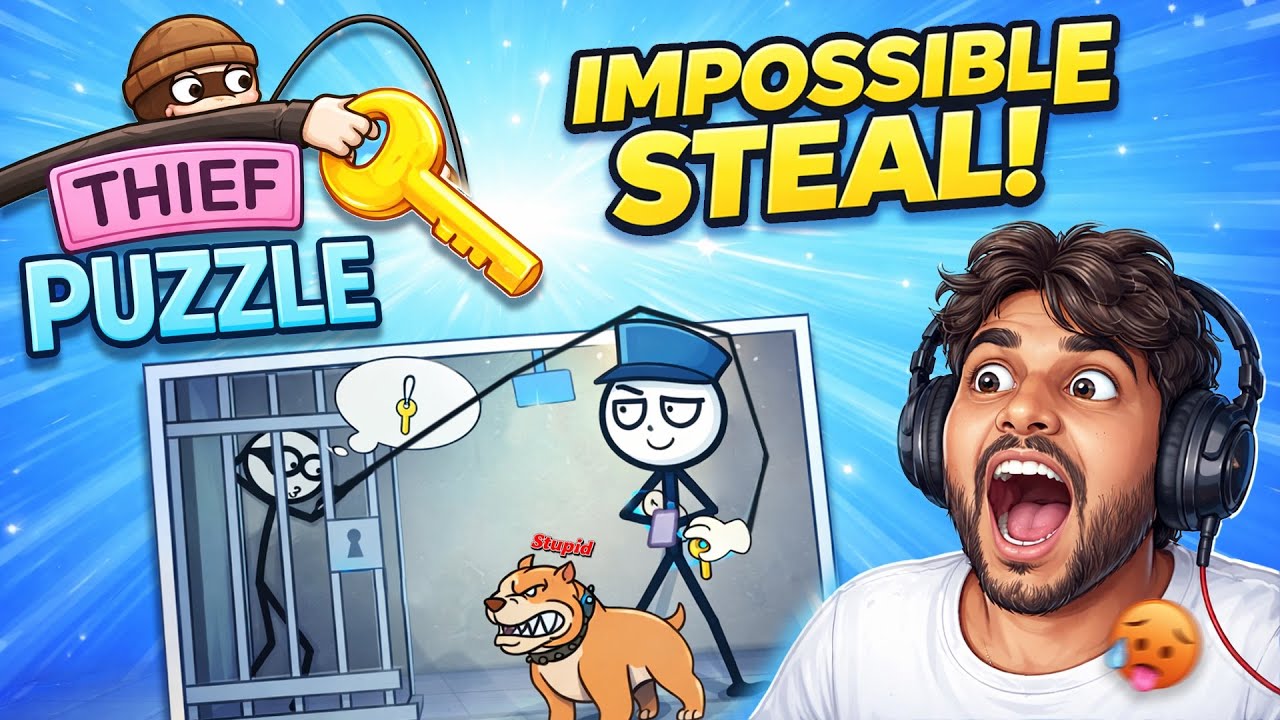 his Guard Dog is TOO stupid! 😂 | Thief Puzzle #1