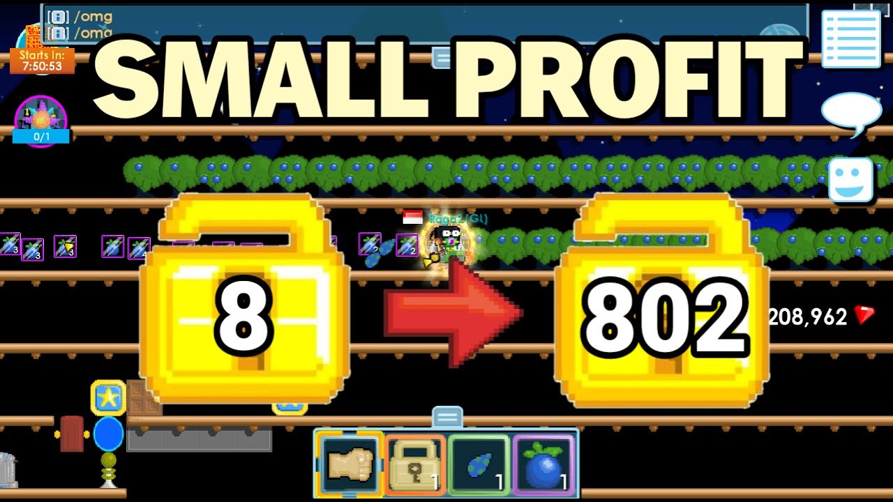LAZY WAY TO PROFIT IN GROWTOPIA 2024 🤑| Growtopia Profit 2024 | Growtopia