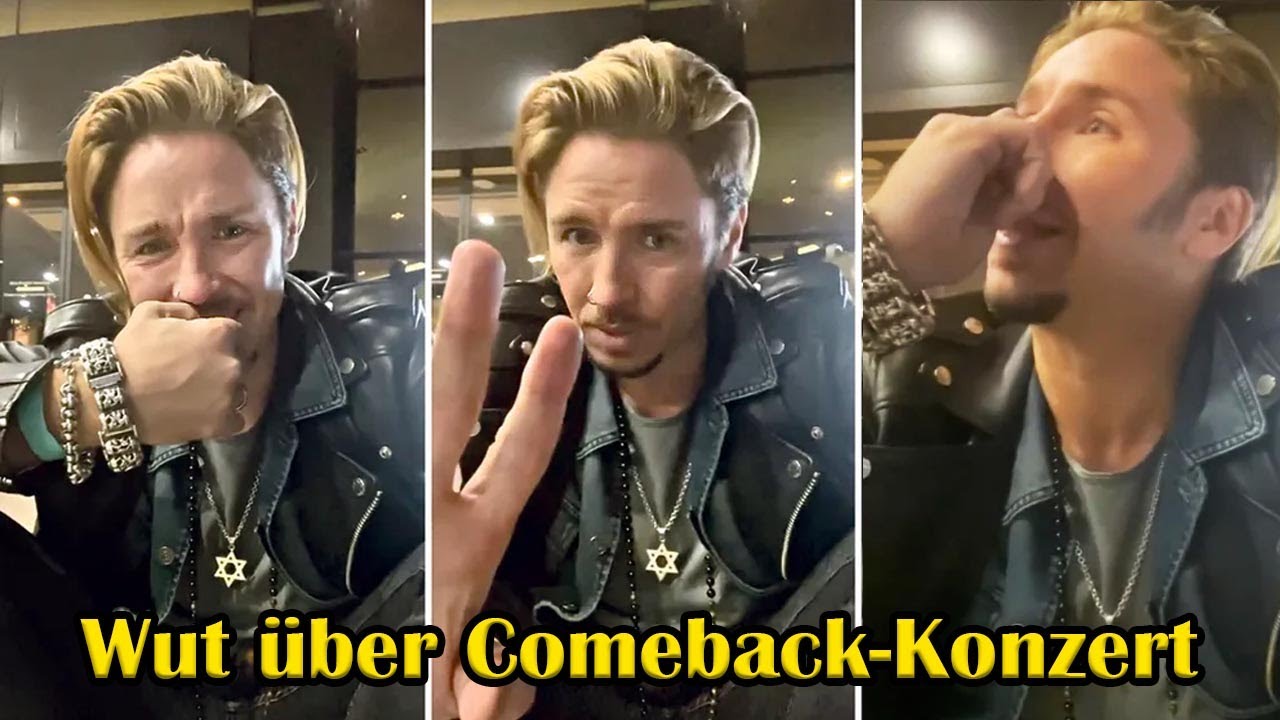 Wut über Comeback-Konzert nach Davidstern-Skandal!