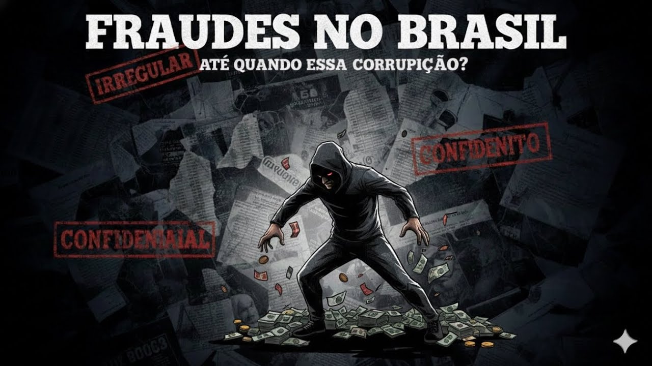 FRAUDES NO BRASIL: Até quando viveremos com essa corrupção?