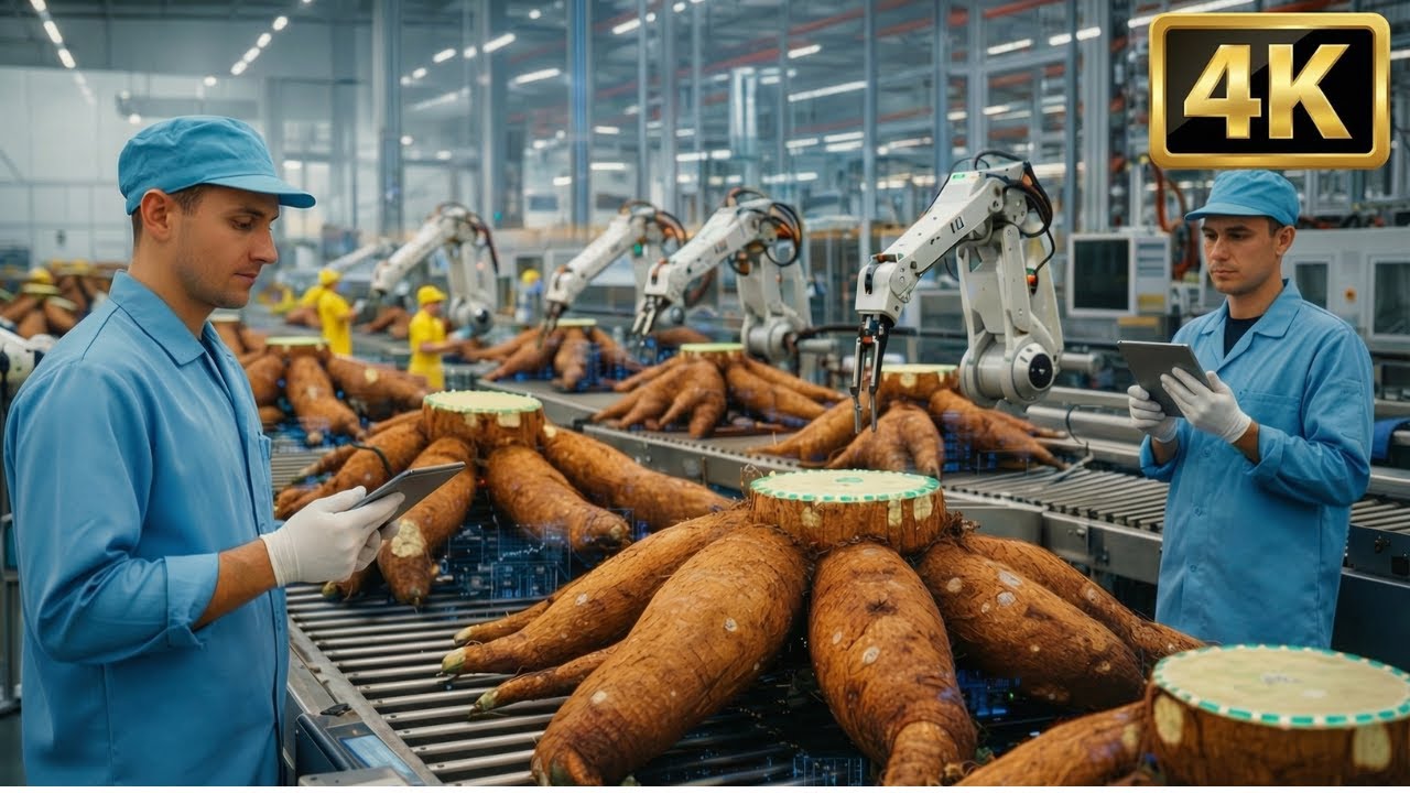 INSIDE the Modern Cassava Liquor Factory | How Raw Cassava Becomes Premium Liquor ( FullProcess )