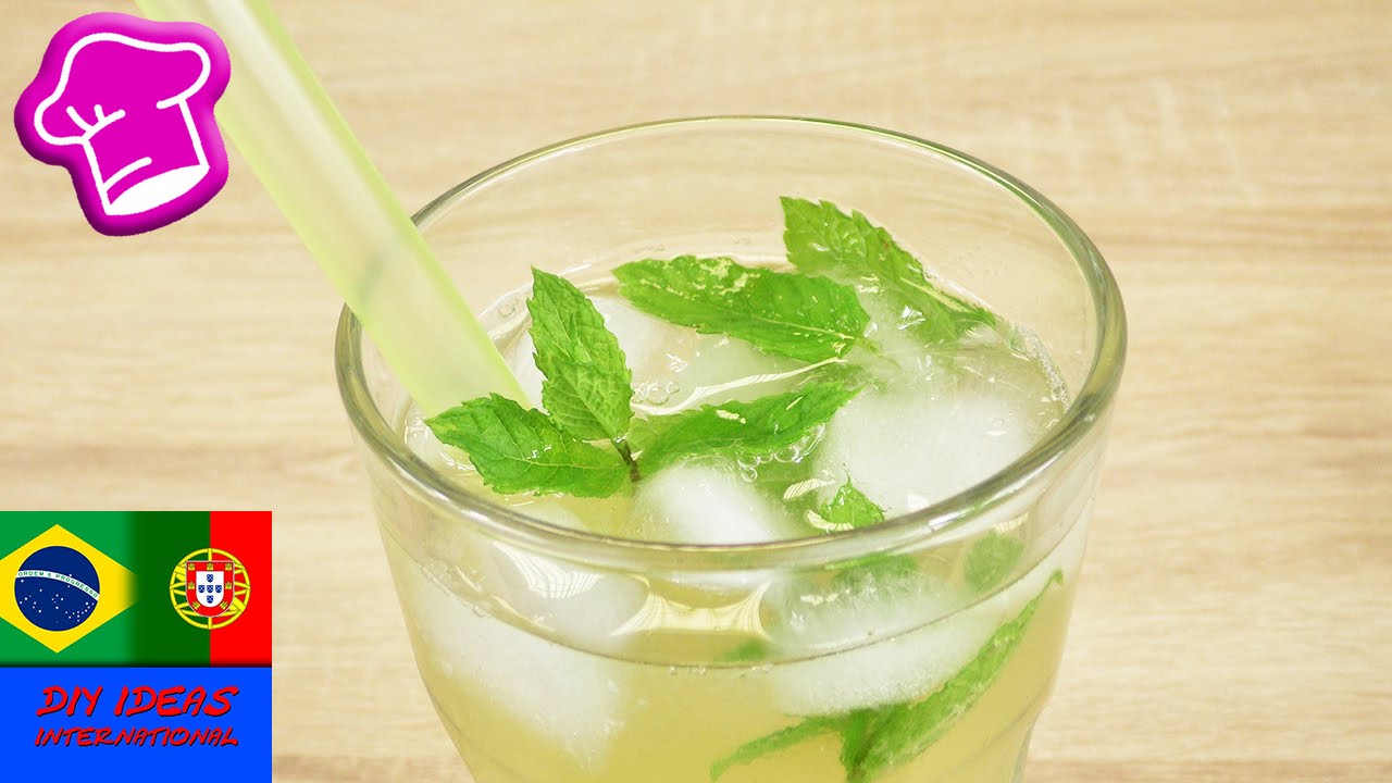 Chá Gelado de Limão Refrescante com Gengibre e Hortelã | Super gostoso e fácil de fazer | Verão