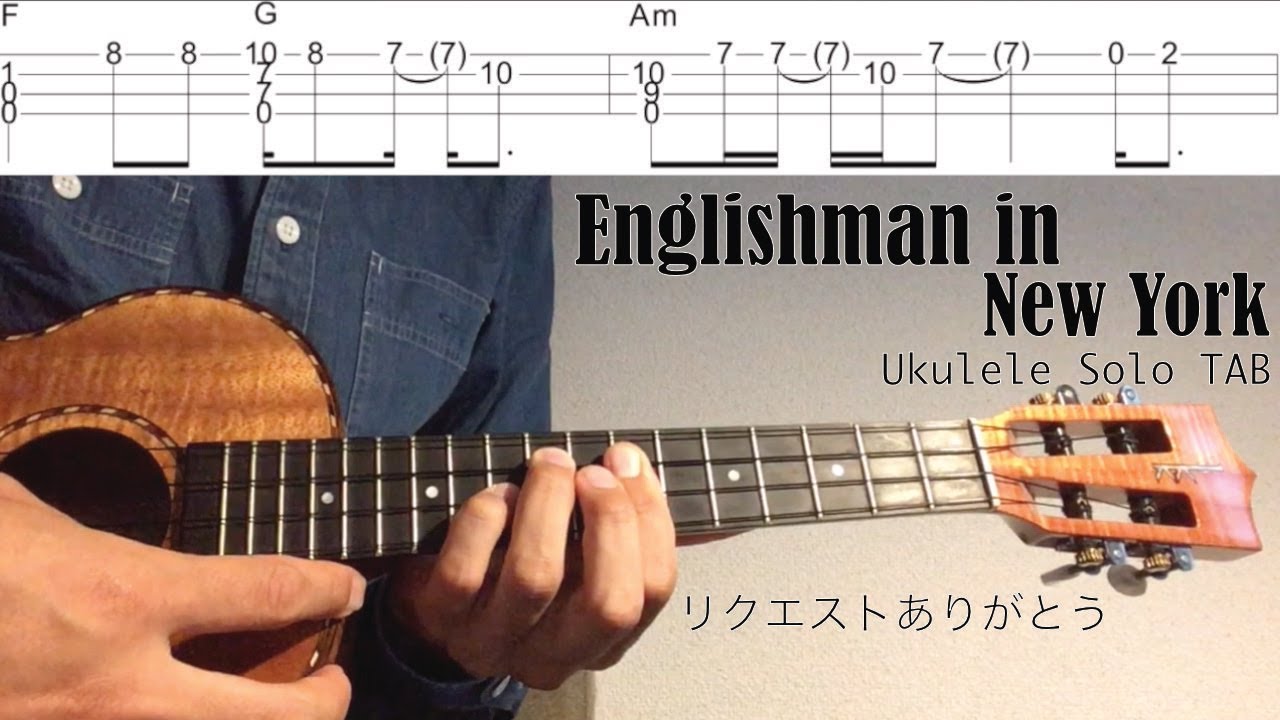 【Ukulele Solo Cover TAB】