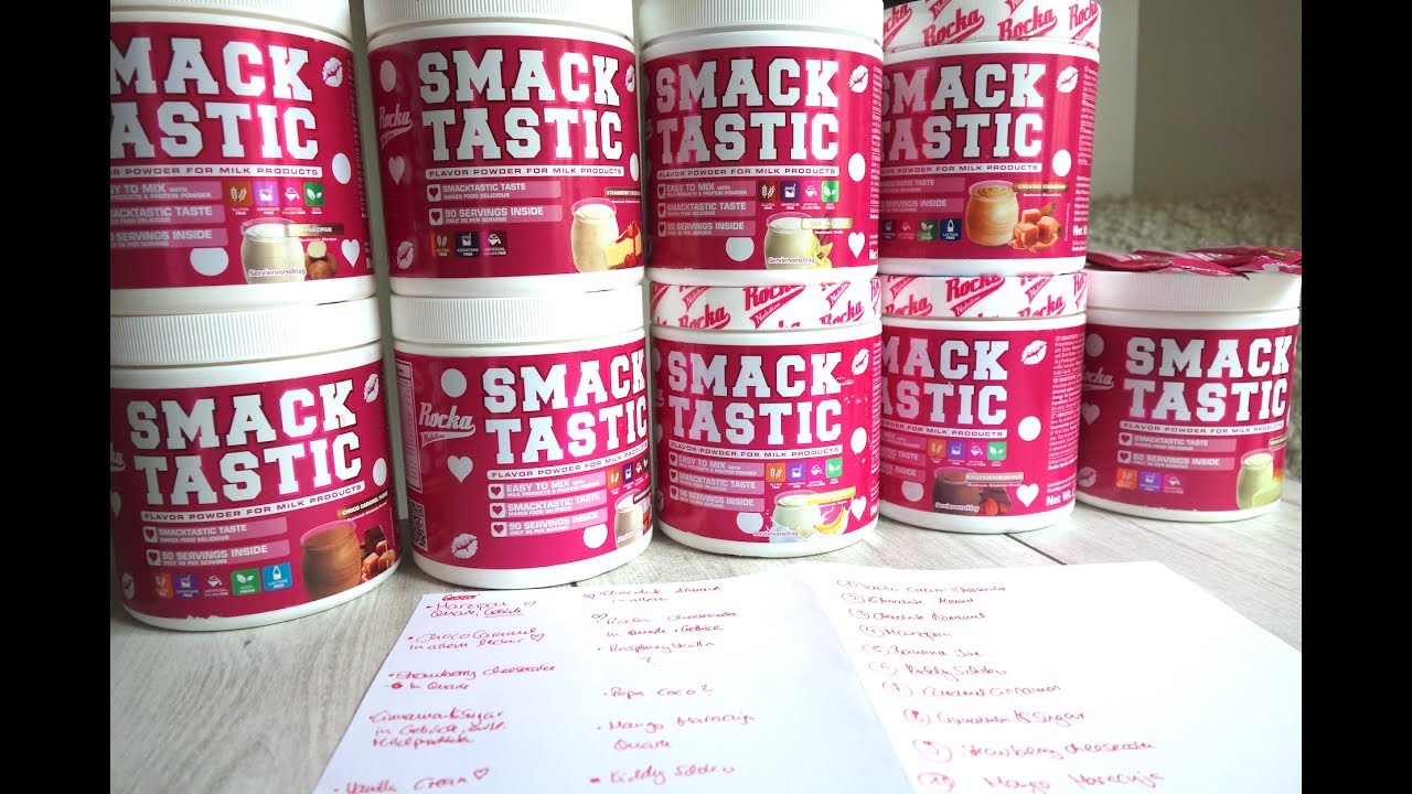 Smacktastic TOP 12  - 13 Sorten im Test - Rocka Nutrition Review