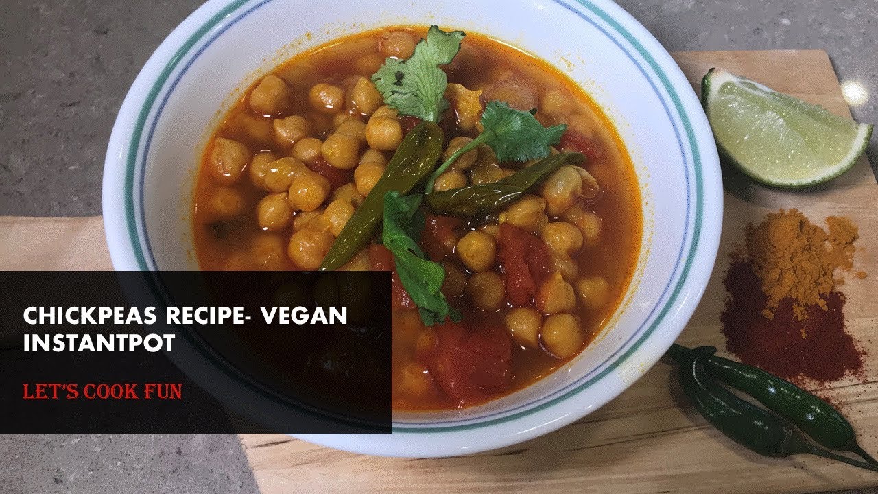 Chickpeas from dry- InstantPot