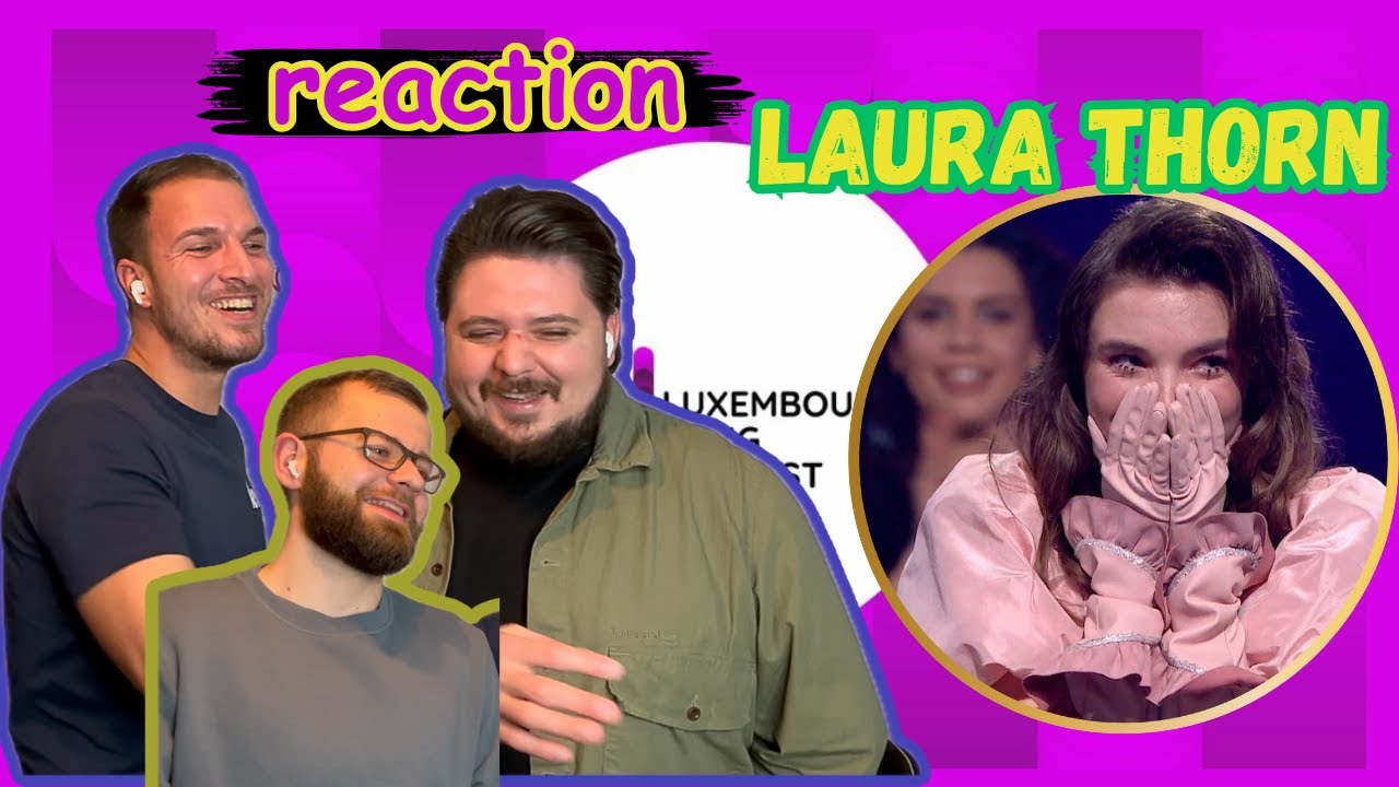 🇱🇺 Laura Thorn-La poupée monte le son  REACTION (LUXEMBOURG EUROVISION 2025)