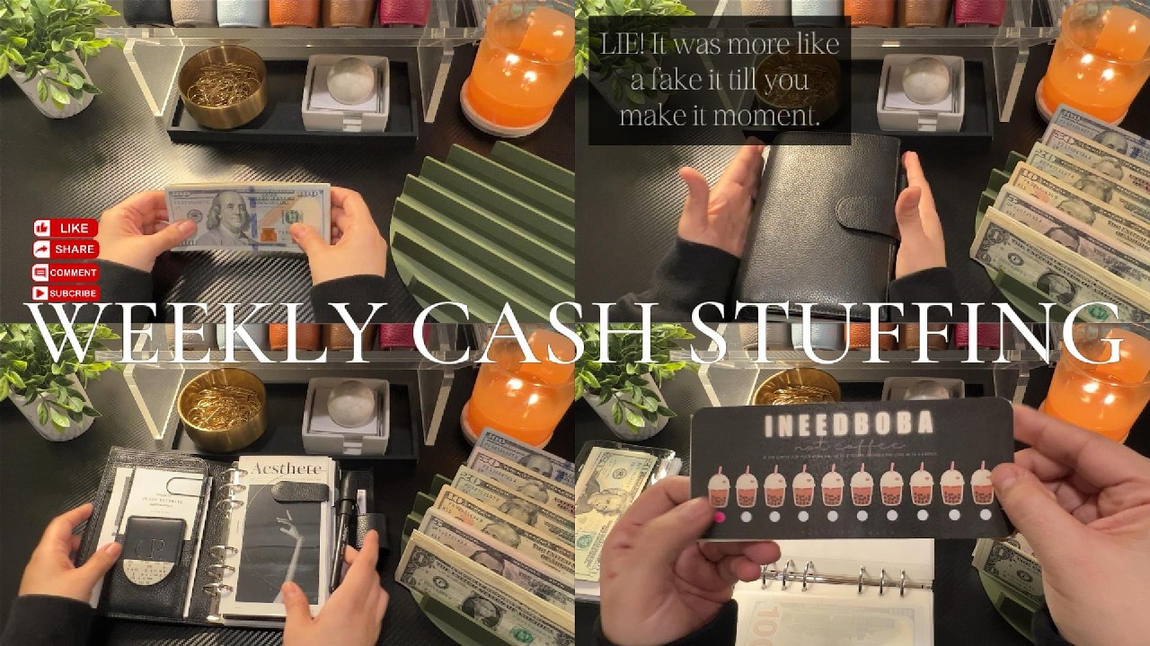 WEEKLY CASH STUFFING $900 #cashstuffingenvelopes