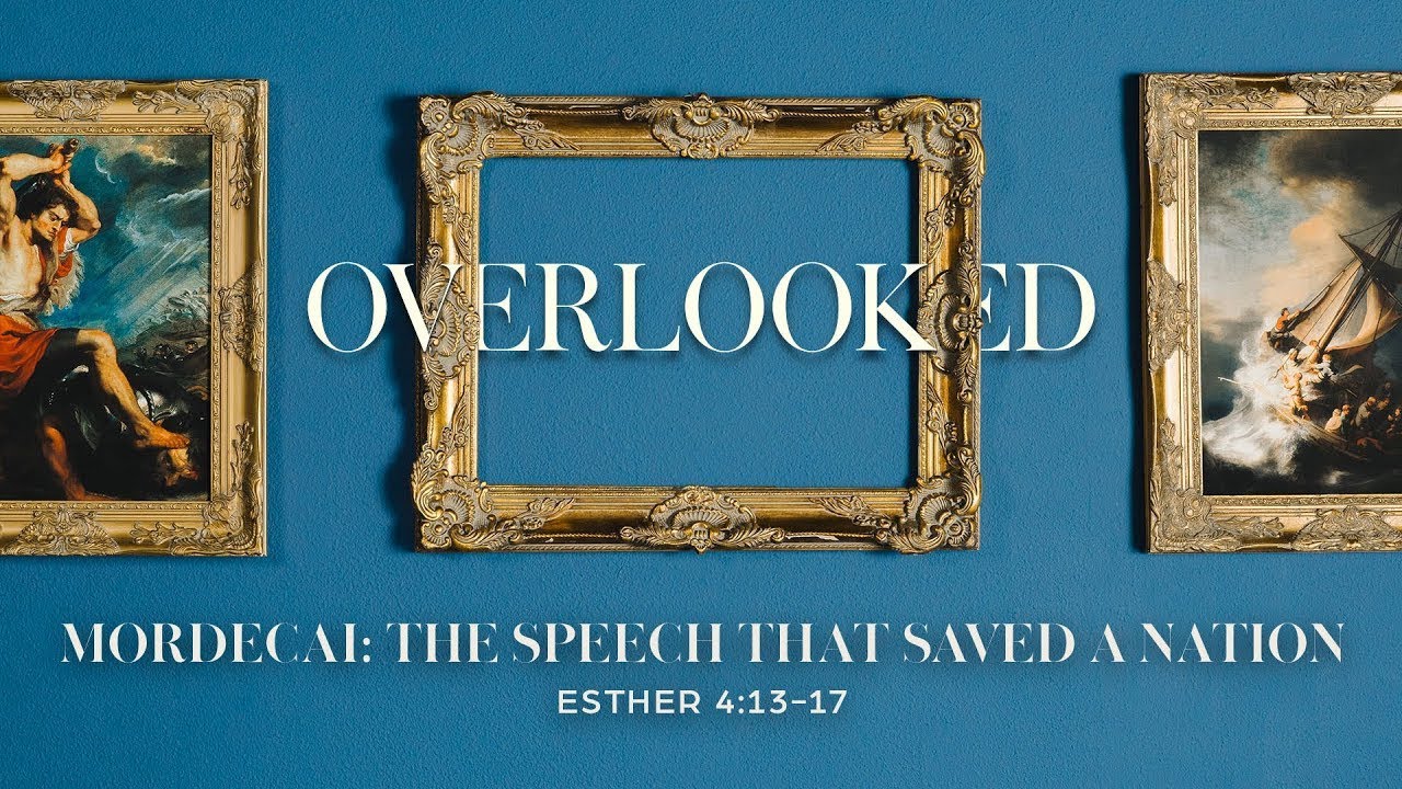 LIVE Sunday 9:00 AM: Mordecai: The Speech That Saved a Nation - Esther 4:13-17 - Skip Heitzig