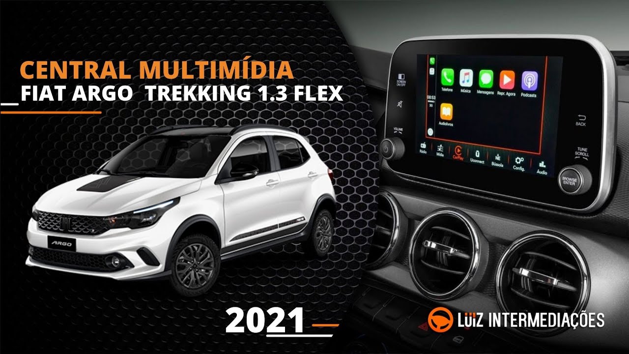 Central Multimídia | FIAT ARGO TREKKING 1.3 MANUAL FLEX 2021