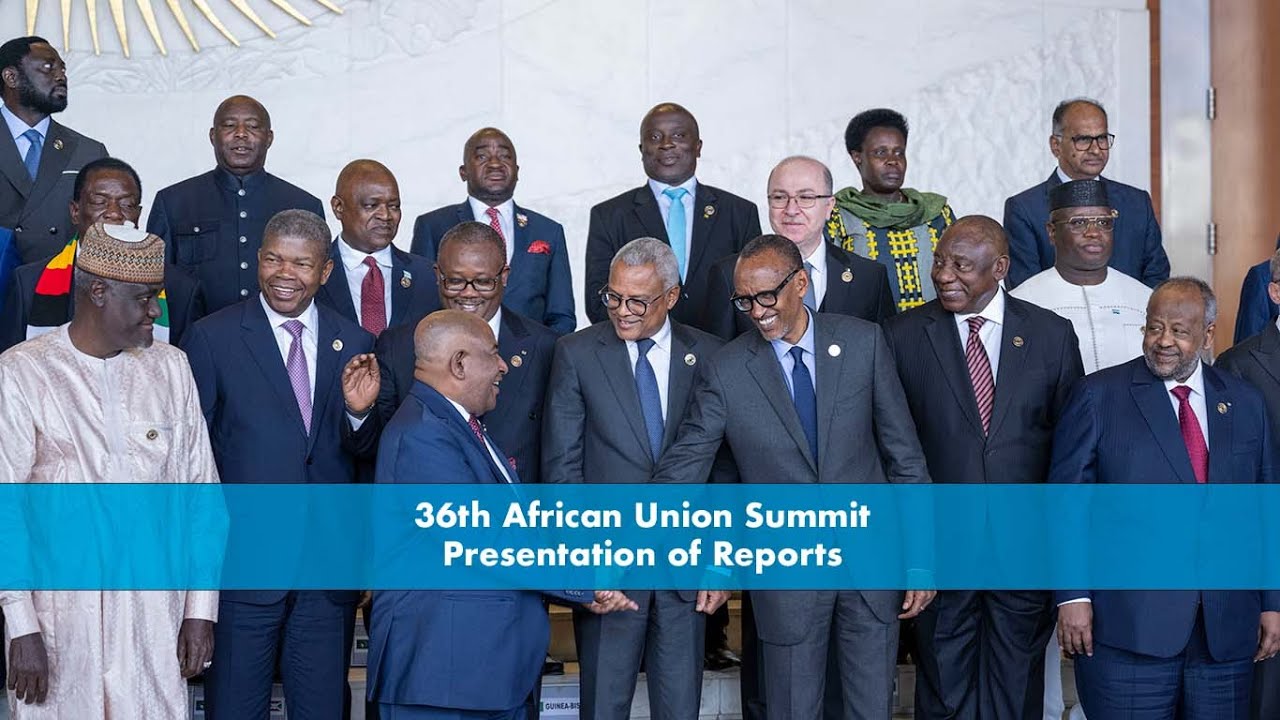 36th African Union Summit | Presentation of Reports by President Kagame.