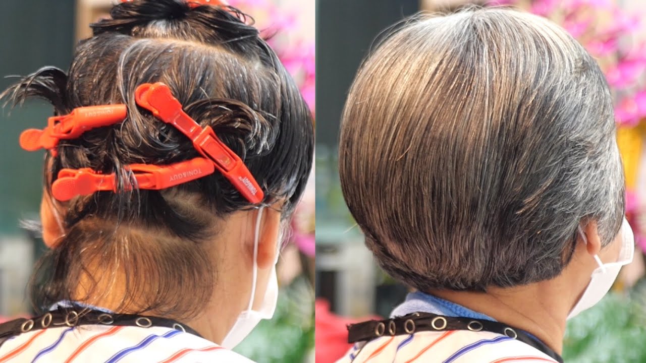 beautiful bob haircut for thin hair ตัดผมสั้น สำหรับ สาวผมบาง สั้นกทัดรัด ดูทรงสวย
