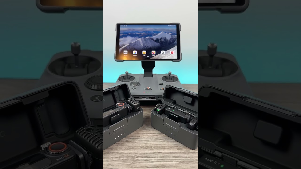 The DJI RC Pro 2 is very versatile when it comes to the ability to capture audio