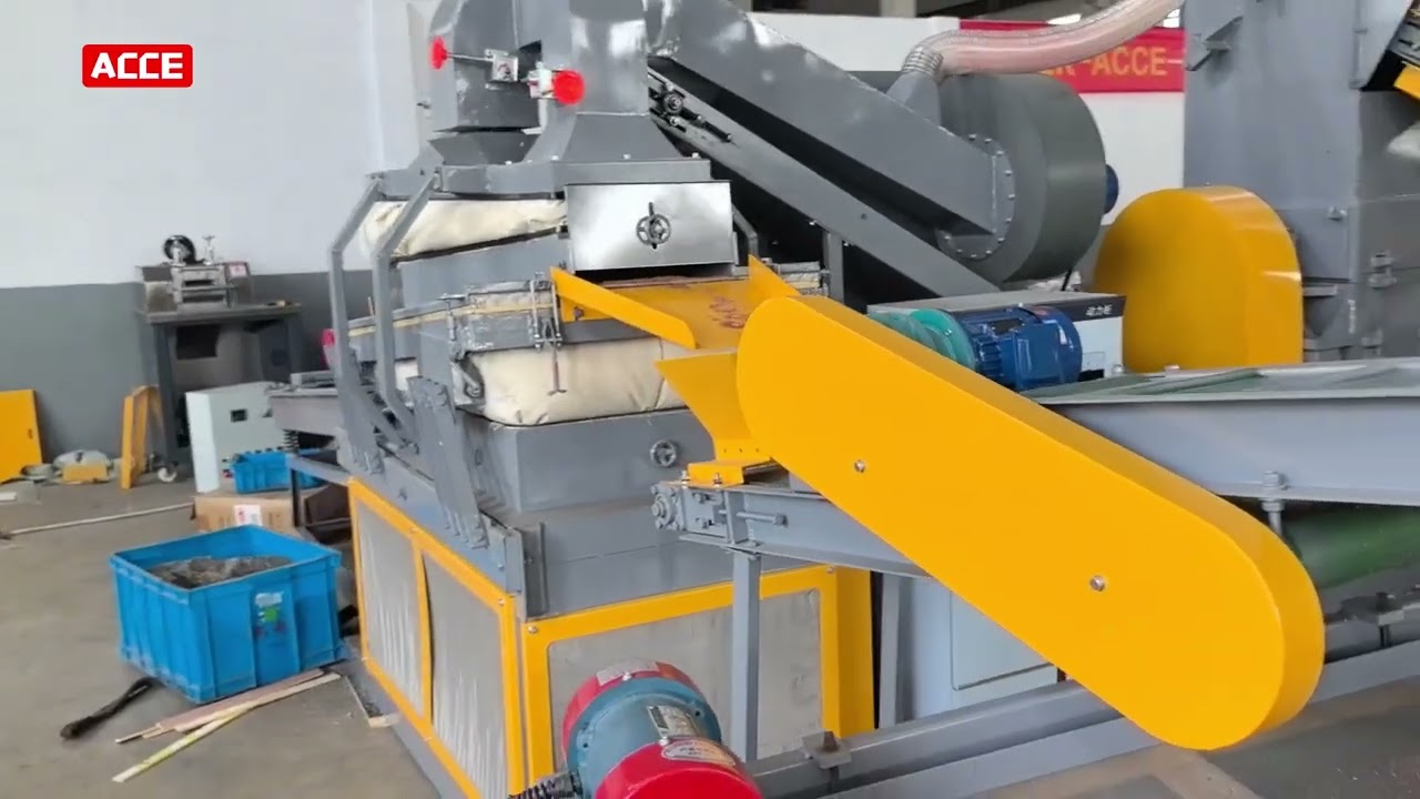 V-S60 copper granulator machine #copper #recycling #aluminum #machine #cable