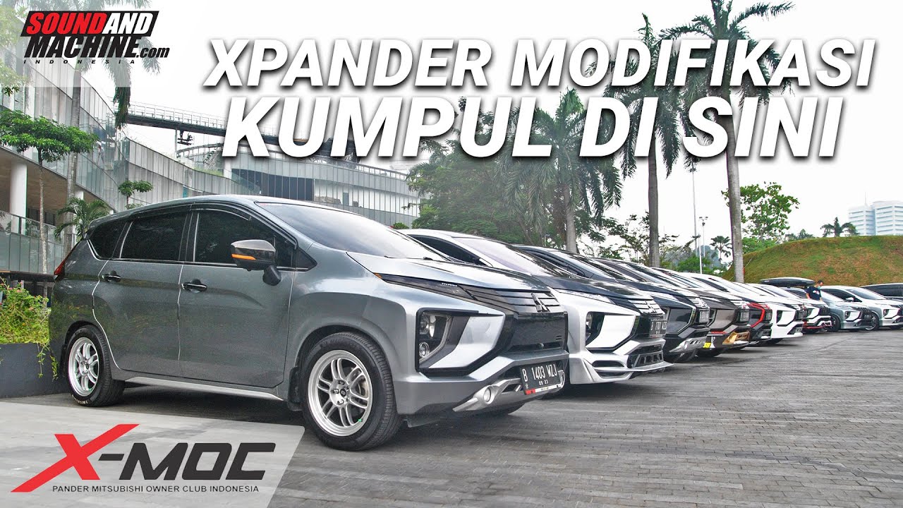 Xpander Mitsubishi Owner Club (X-MOC) Halal Bihalal 2021 di Senayan Park