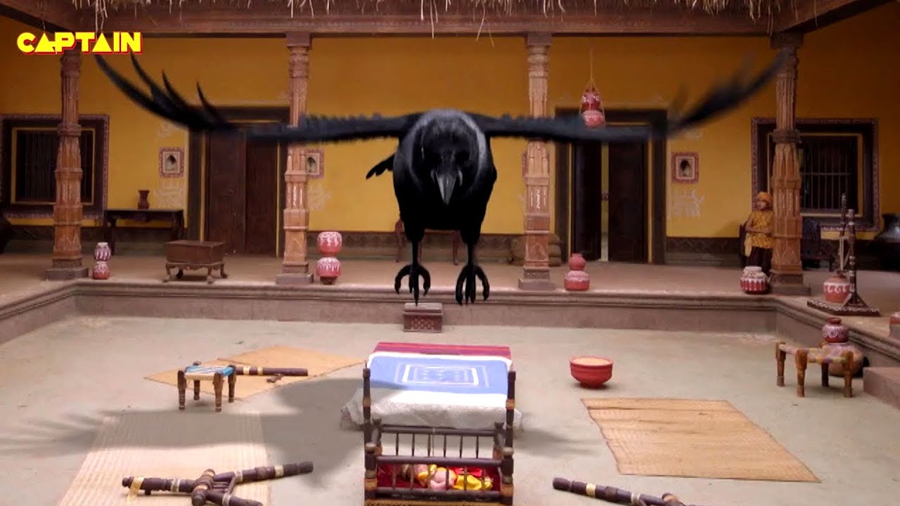 कान्हा के पालना के कर दिए कागासुर ने टुकड़े - टुकड़े || श्री कृष्ण लीला || Ep - 08
