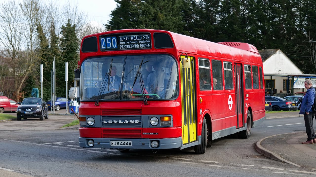 Heritage Buses in North Weald on 18th February 2023