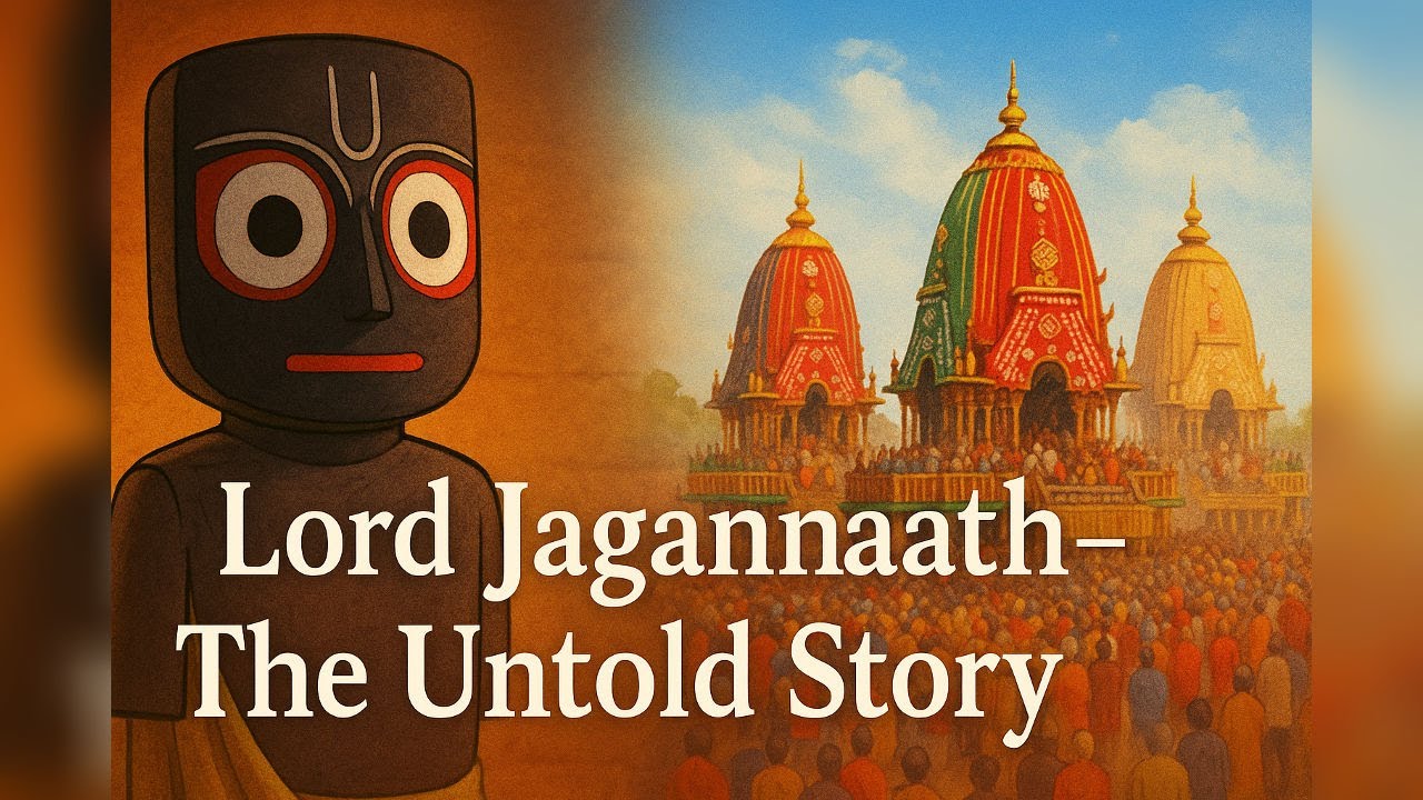 Lord Jagannath Untold: The Origin, Incomplete Idol & Sacred Rath Yatra of Puri | Vedic Stories