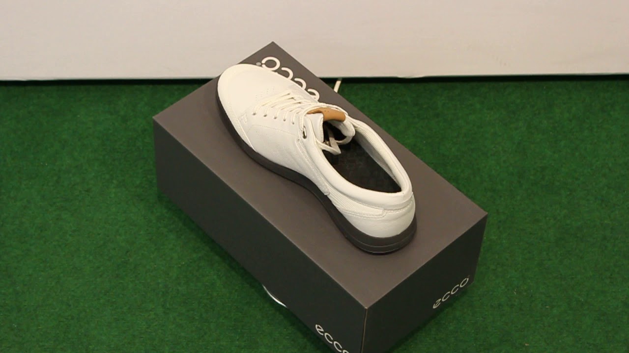 Ecco Street Retro Herre Golfsko Hvide