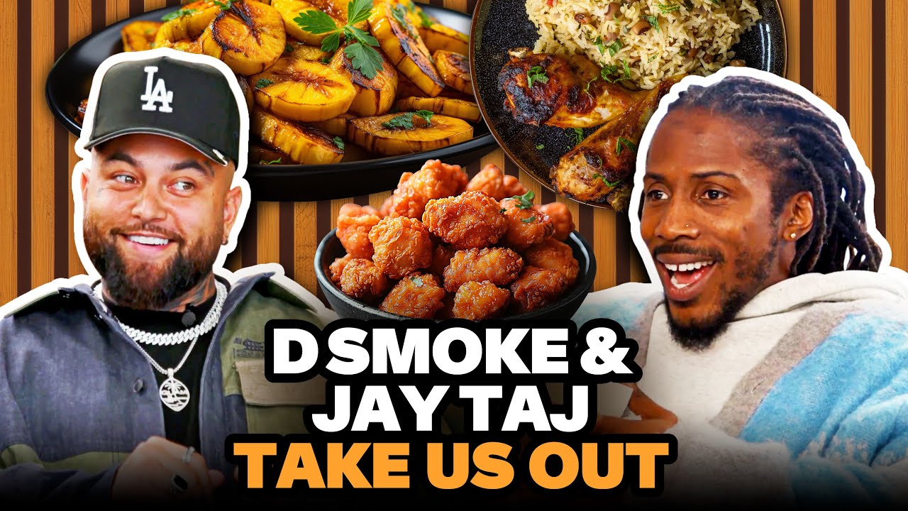 D Smoke & Jay Taj Discuss Netflix's 'Rhythm & Flow' Over Afro-Centric Food | Takes Us Out