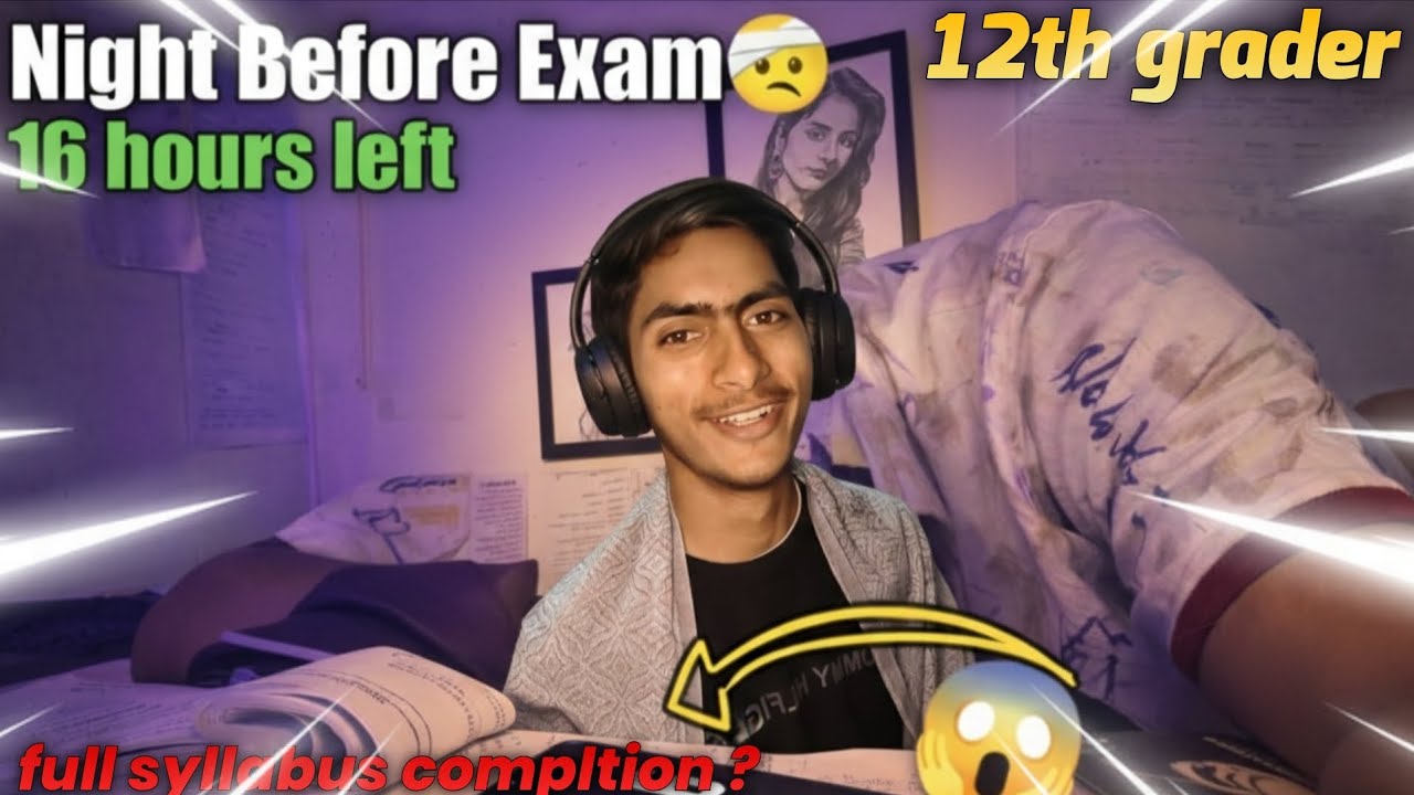0 Day Left… Complete Hindi in One Day 🔥 | Last Chance Board Strategy #12thgrader #studyvlog 