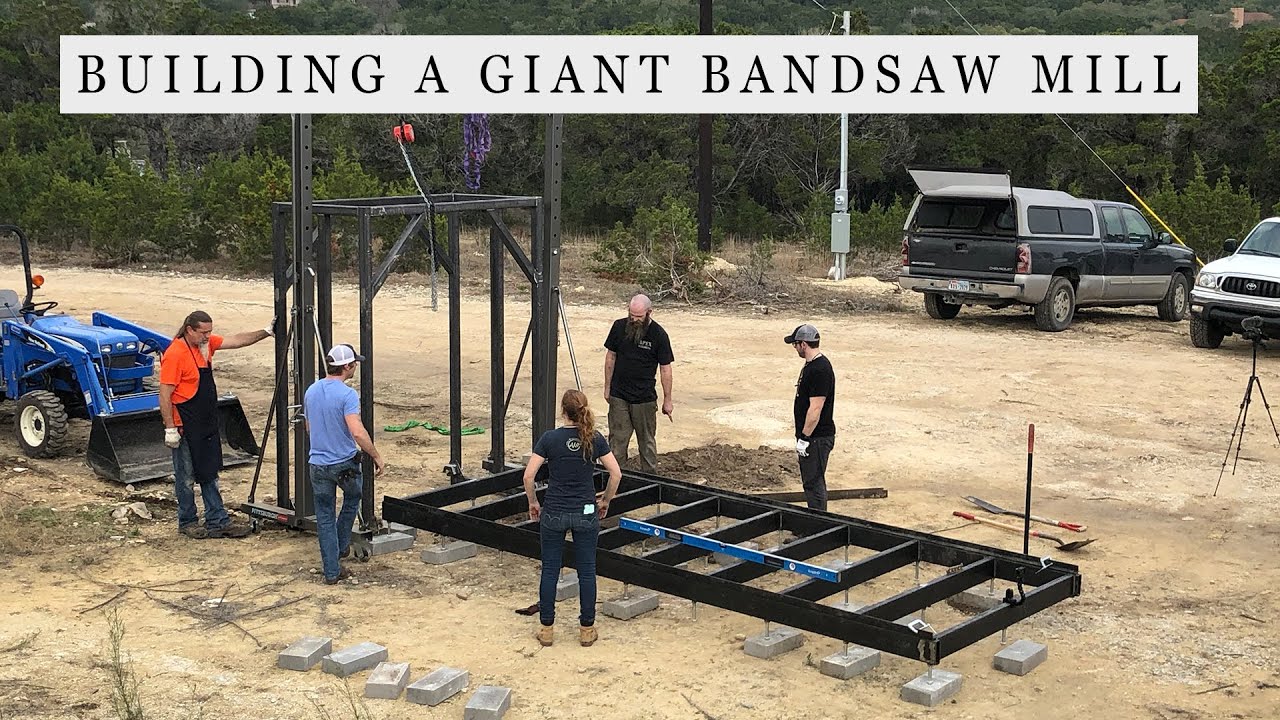 Building a Giant Bandsaw Mill - Making the Carriage