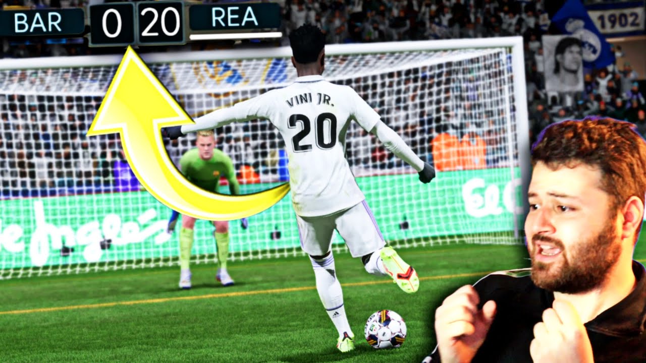 رقم التيشيرت = عدد الأهداف 😱  فيفا FIFA