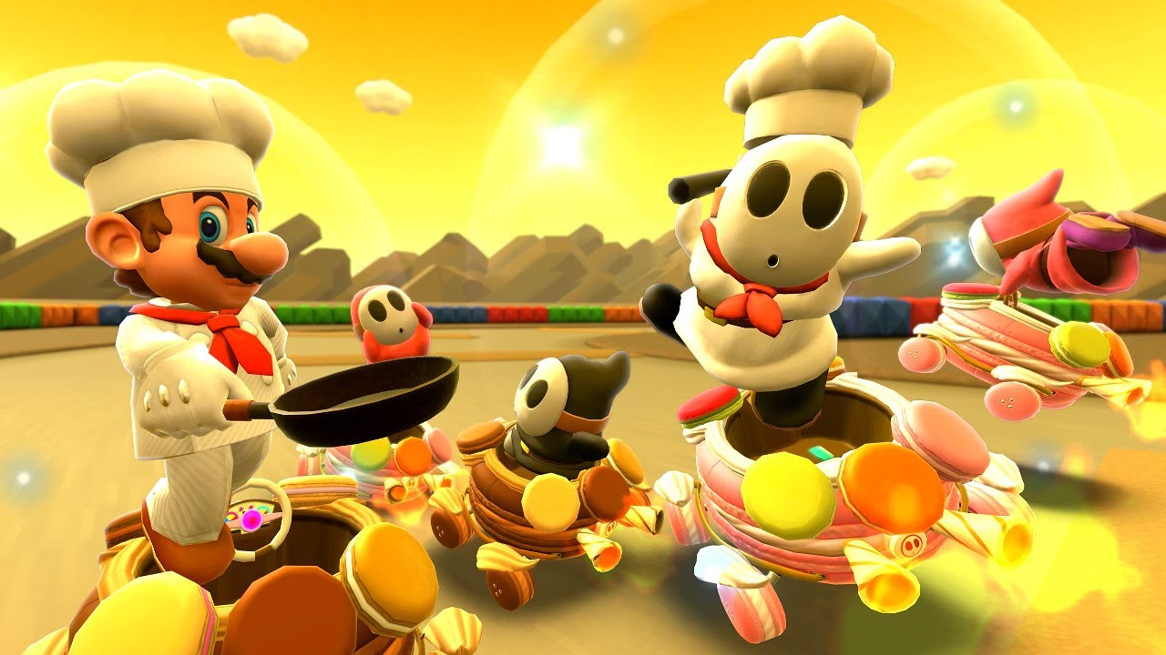 Mario Kart Tour - All Cooking Tour Characters, Karts & Gliders