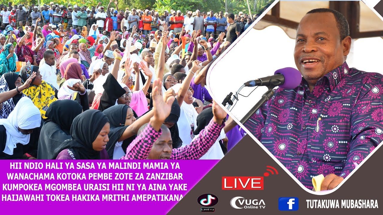 #LIVE 🔴BAADA YA UNGUJA KUWASHANGAZA WA PEMBA WAJA NA HILI PEMBA #MAPOKEZI YA Mhe OTHMAN MASOUD BALAA