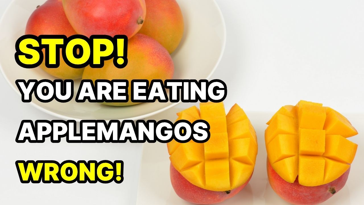 STOP EATING APPLE MANGO THE WRONG WAY! 🍎🥭 THE LUXURY FUEL FOR GLOWING SKIN! 🧪