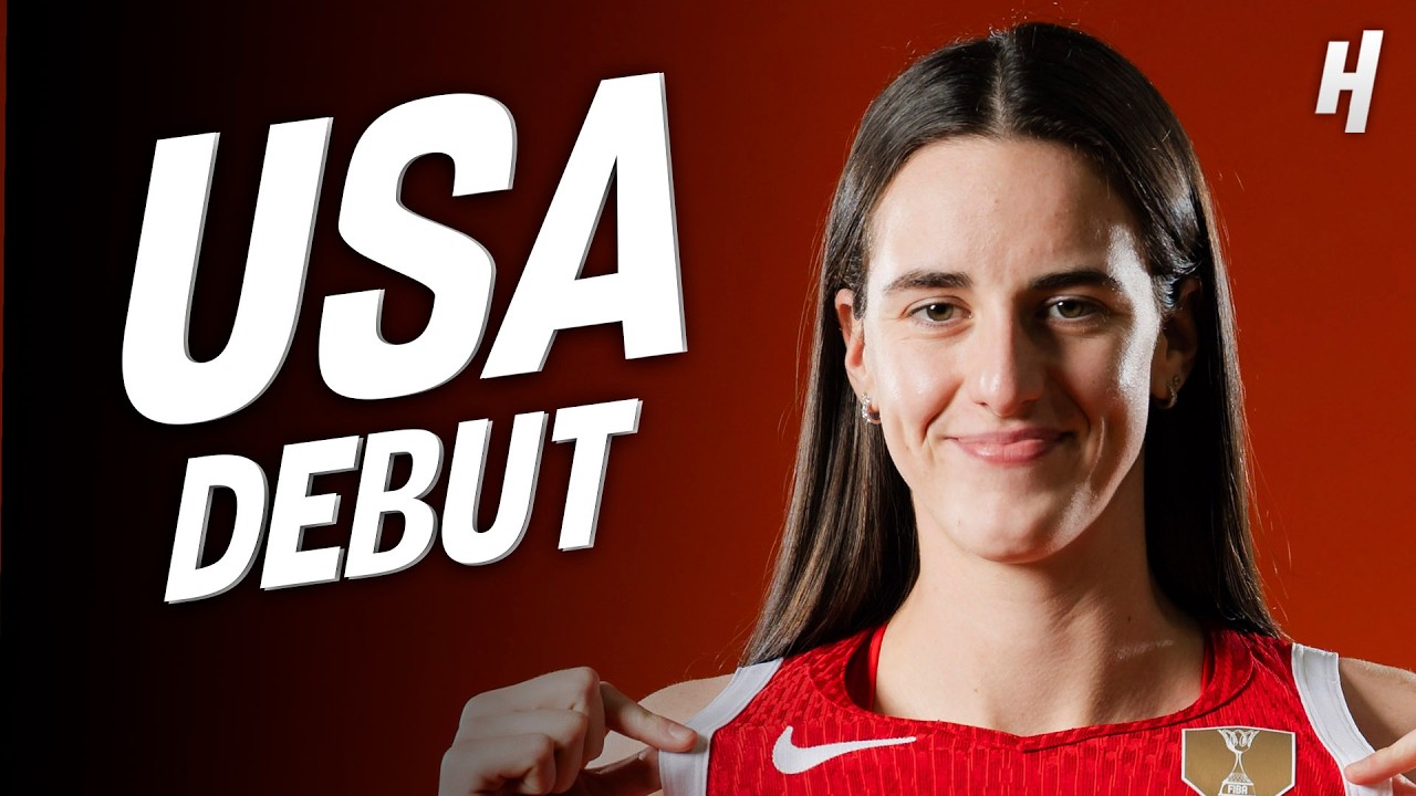 Caitlin Clark DEBUTS for USA! 17 PTS & 12 AST vs Senegal 🔥