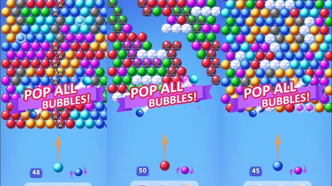Shoot Bubble Pop Bubbles | Bubble Shooter New Gameplay Levels 521-525 Walkthrough | Android & iOS