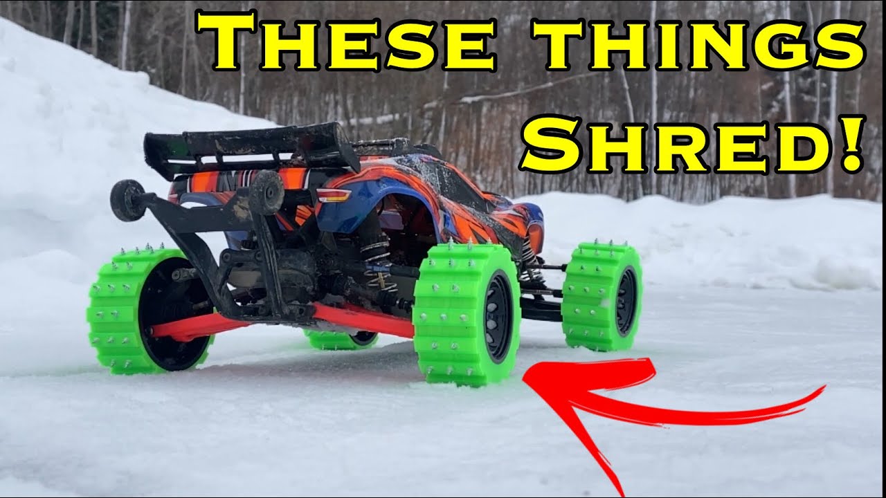 Ice Ninja’s NEW RC Ice Tires are a GAME CHANGER!
