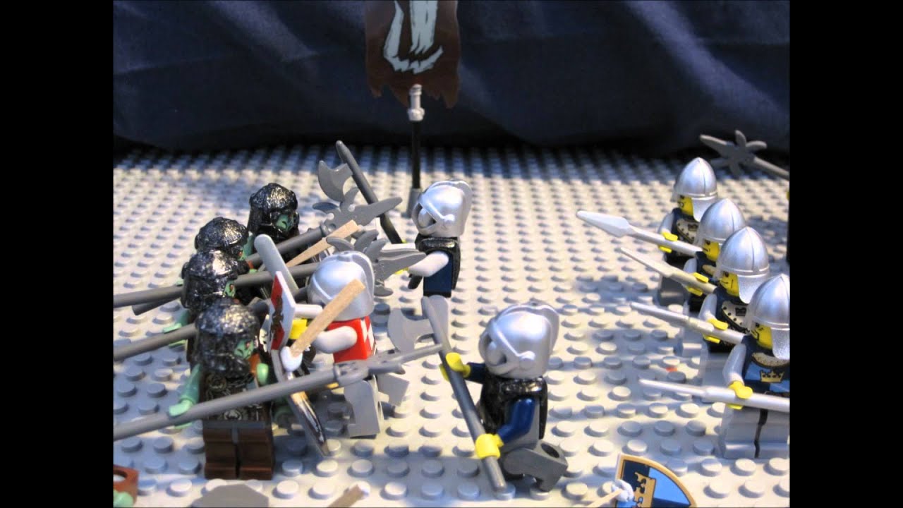 Lego medieval battle