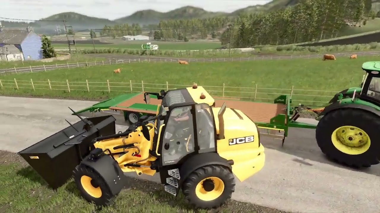 WE BOUGHT A JCB TM420S AT AUCTION!  | Highlands Fishing | Farming Simulator 25 - Episode 3