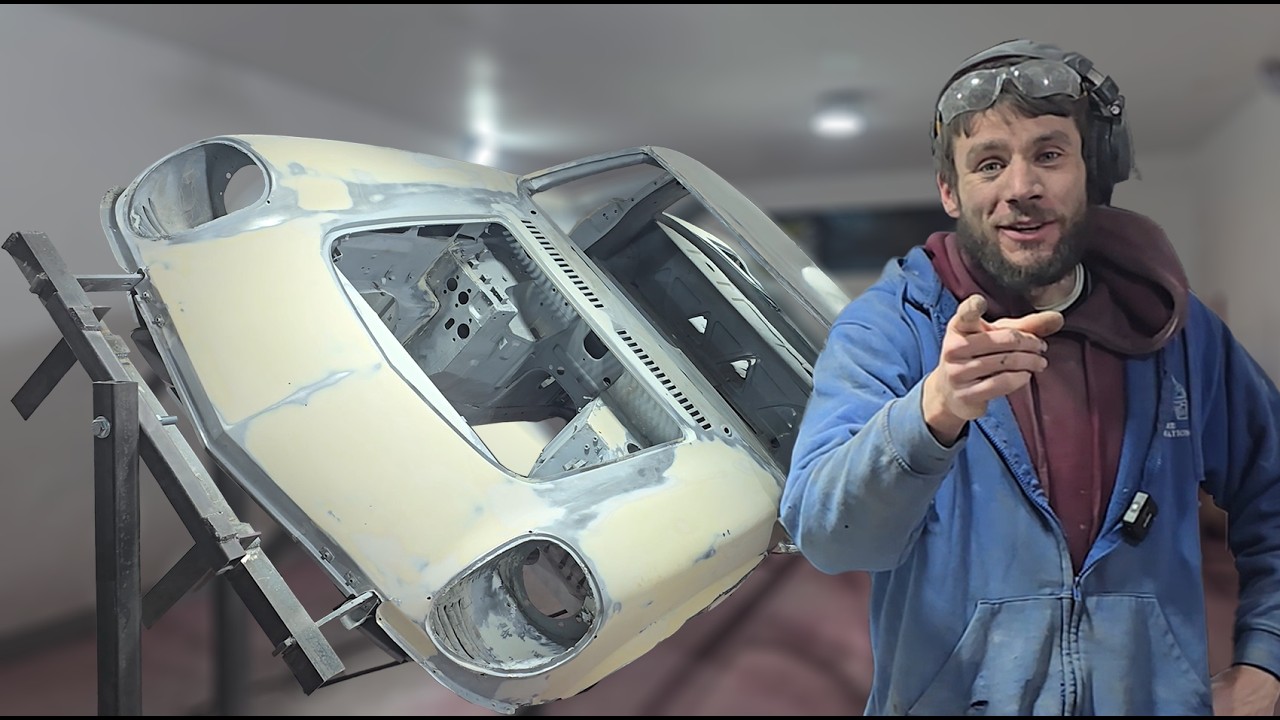 Our Abandoned Classic Mazda Is Ready For Paint! - Classic Car Restoration