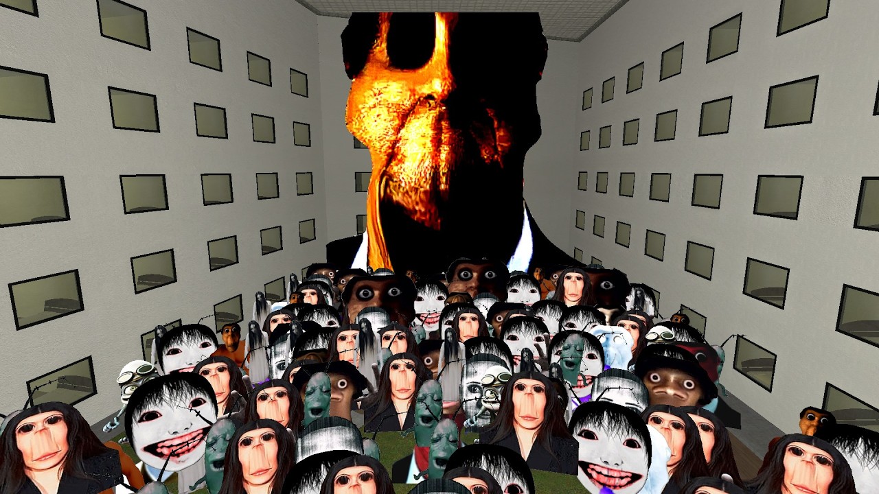 Liminal Hotel Obunga Big Boss And Yoshie Plankton | Nico's Nextbots Gameplay