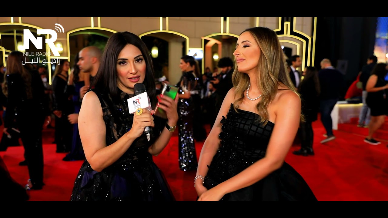 للمرة الأولى الفنانة #جيلان_علاء بمهرجان القاهرة السينمائي وشاهد ماذا قالت عن جمهور الراديو 📻♥️