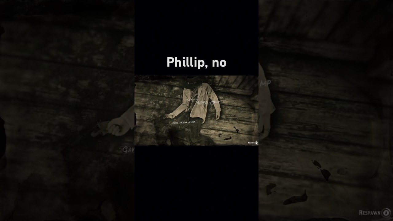 Phillip, no #rdr2 #reddeadonline #thepixies #music