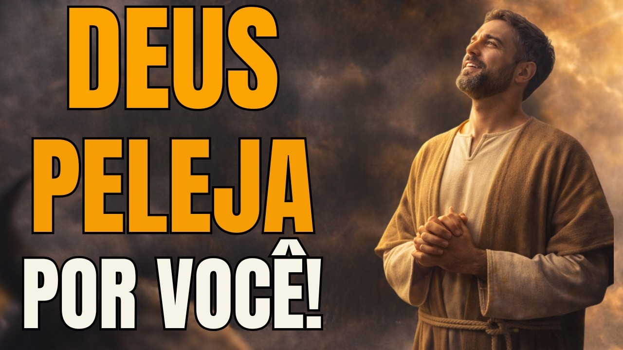 Essa batalha não é sua é de Deus! Se você está cansado de lutar, essa palavra é para hoje.
