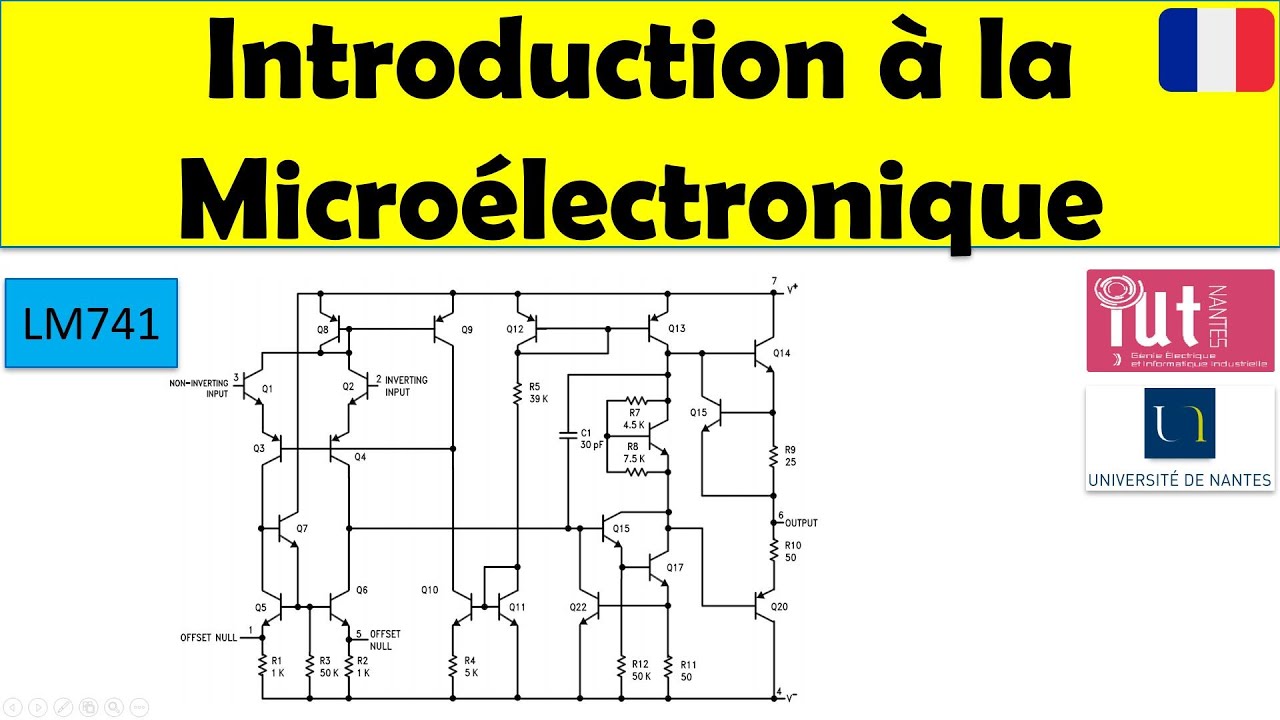 Introduction à la microélectronique : l'amplificateur opérationnel démystifié