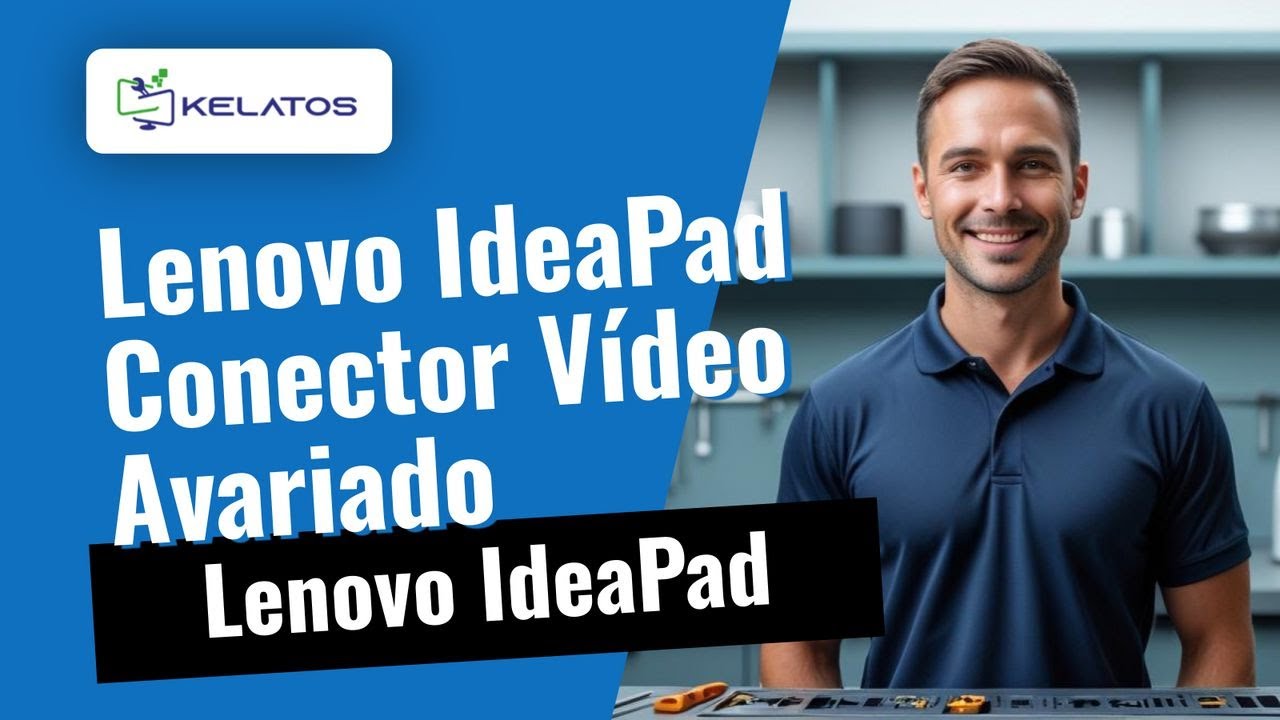 Computador portátil Lenovo IdeaPad conector de vídeo com avaria, substituição do conector de vídeo 🔌