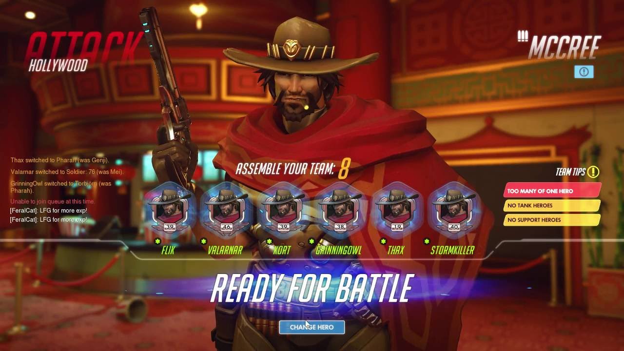 6 COWBOYS HIGH NOON IN HOLLYWOOD | Overwatch Meme Team