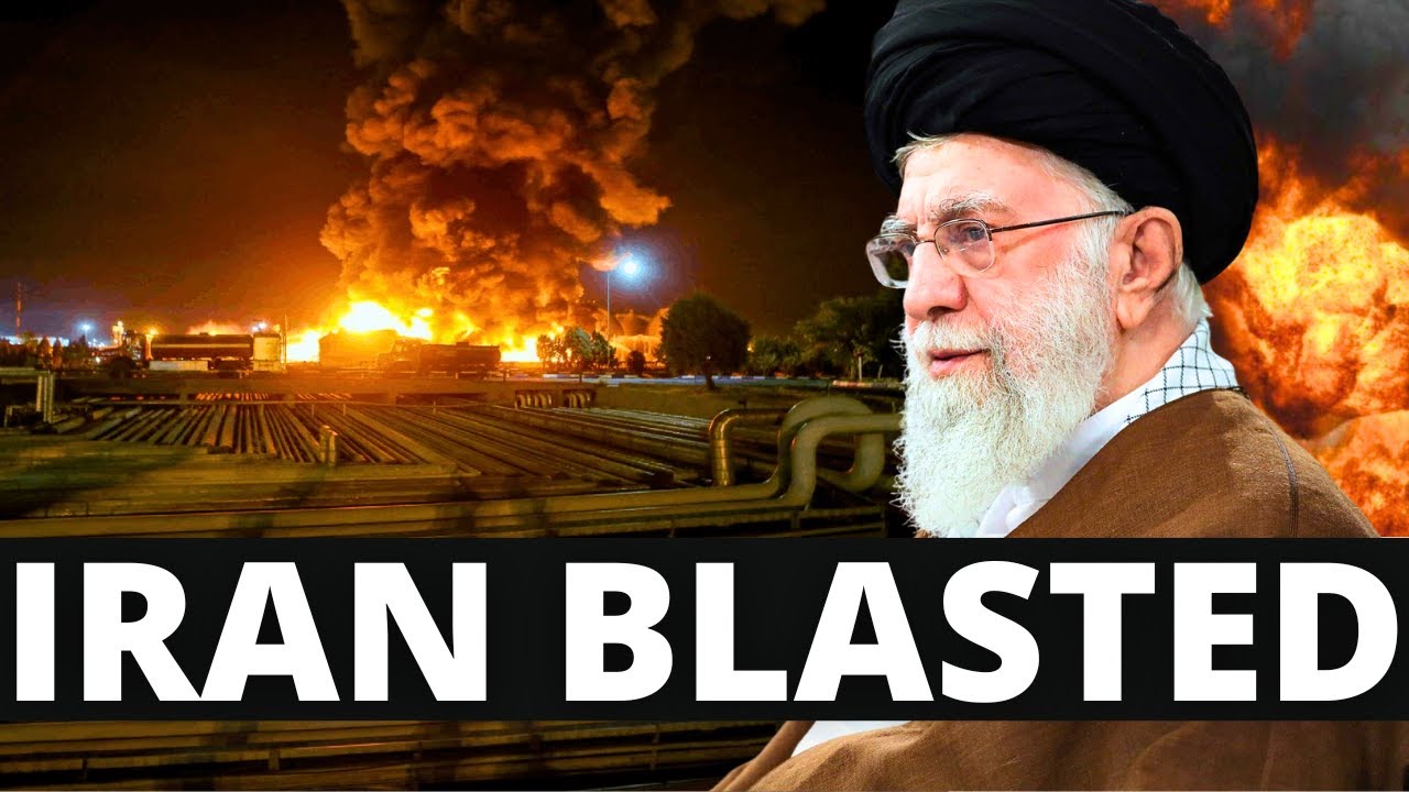 US AIRSTRIKES OBLITERATE IRAN MILITARY SITES, NUCLEAR SITES TARGETED! Breaking War News The Enforcer
