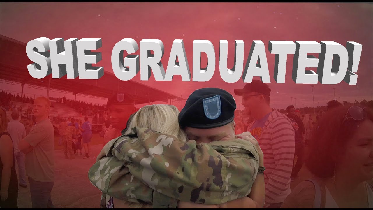 SHE GRADUATED BASIC TRAINING FOR NATIONAL GUARD (*Emotional*)
