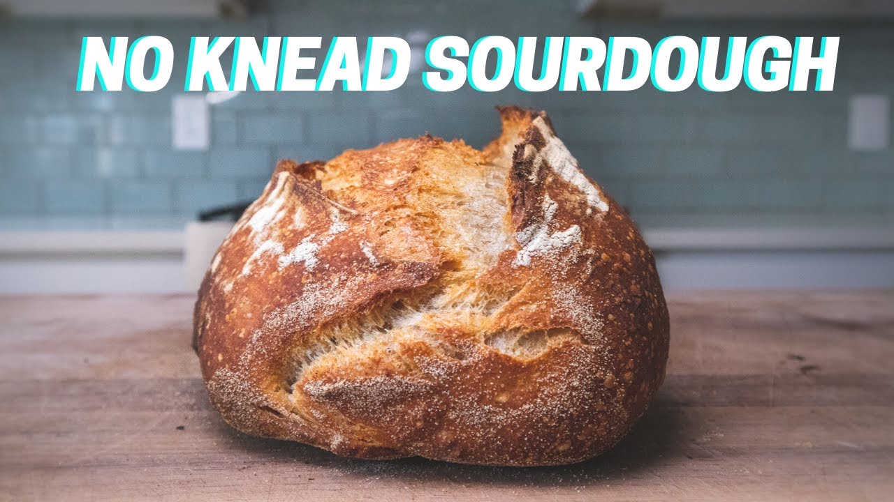 NO KNEAD Tartine Sourdough Bread