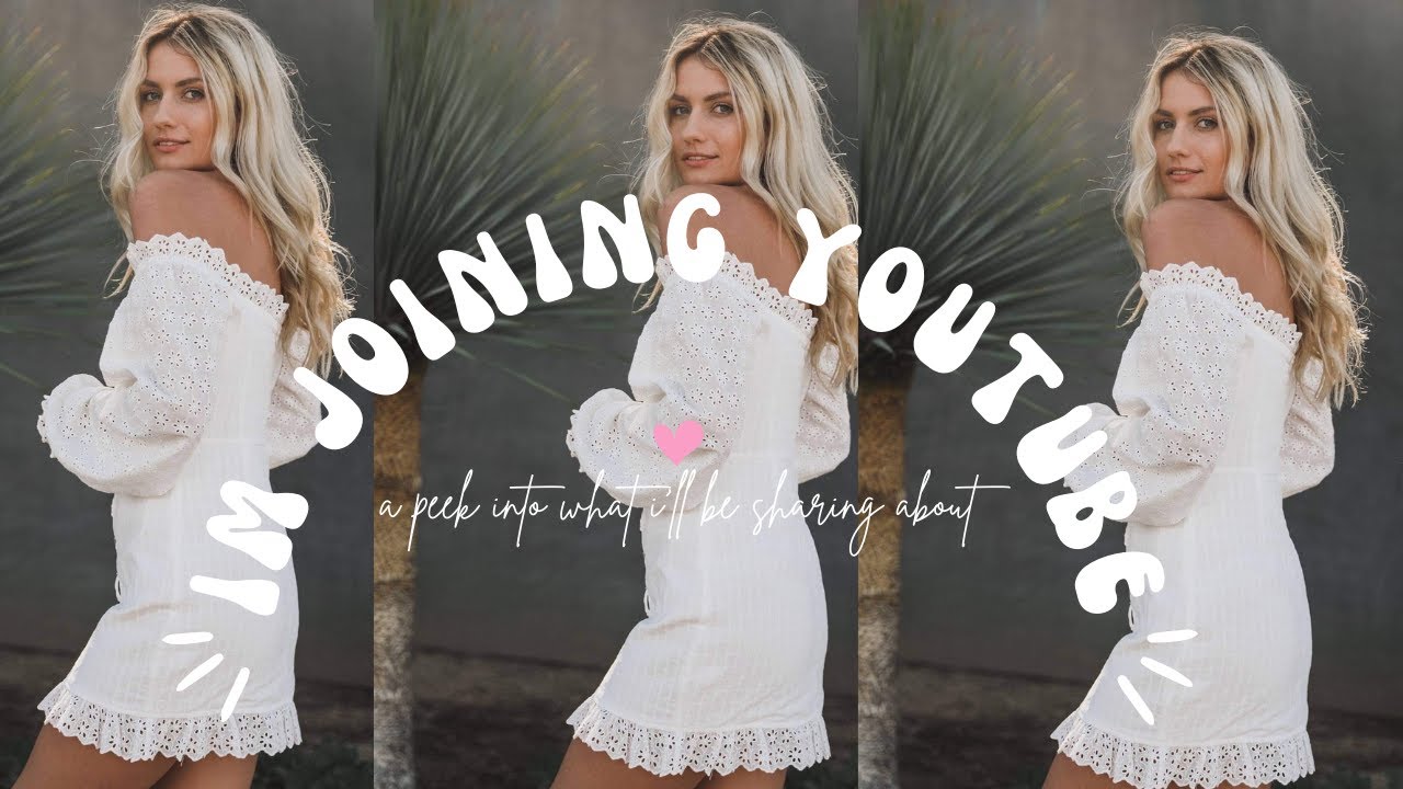 Hi, I'm Melissa Ann Marie (@melissaannmariee) & I am finally jumping into the world of YouTube. Yay!